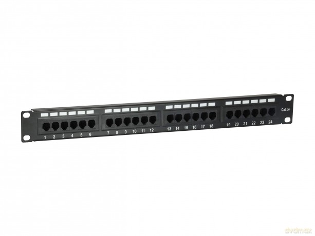 Equip Patchpanel 24x RJ45 Cat5e 19" UTP