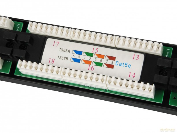 Equip Patchpanel 24x RJ45 Cat5e 19" UTP