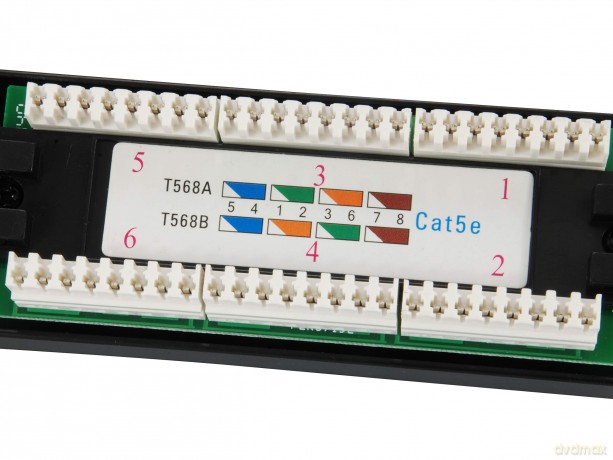 Equip Patchpanel 24x RJ45 Cat5e 19" UTP