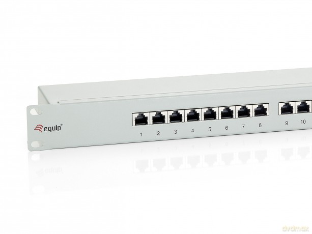 Equip Patchpanel 24x RJ45 Cat6 19" UTP