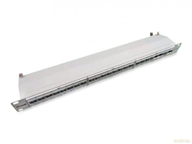 Equip Patchpanel 24x RJ45 Cat6A 19" FTP