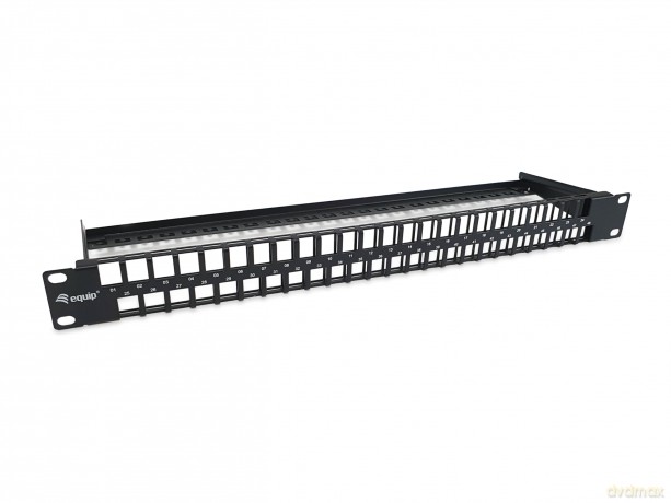 Equip Patchpanel 48x Cat6 19" UTP 1HE K