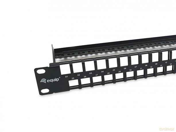 Equip Patchpanel 48x Cat6 19" UTP 1HE K
