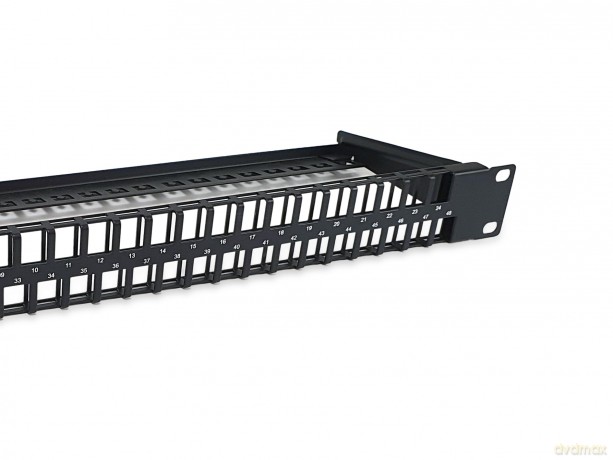 Equip Patchpanel 48x Cat6 19" UTP 1HE K