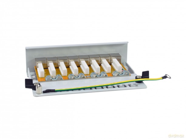 Equip Patchpanel 8x RJ45 Cat6A FTP 1HE K