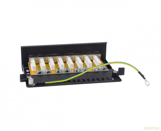 Equip Patchpanel 8x RJ45 Cat6A FTP 1HE P