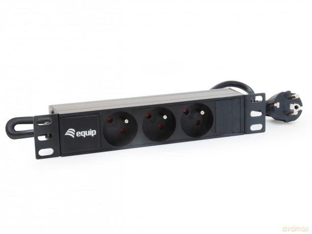 Equip Steckdosenleiste 10" 1U, 3fach fra