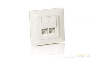 Equip Unterputzdose +Frontplatte 2xRJ45
