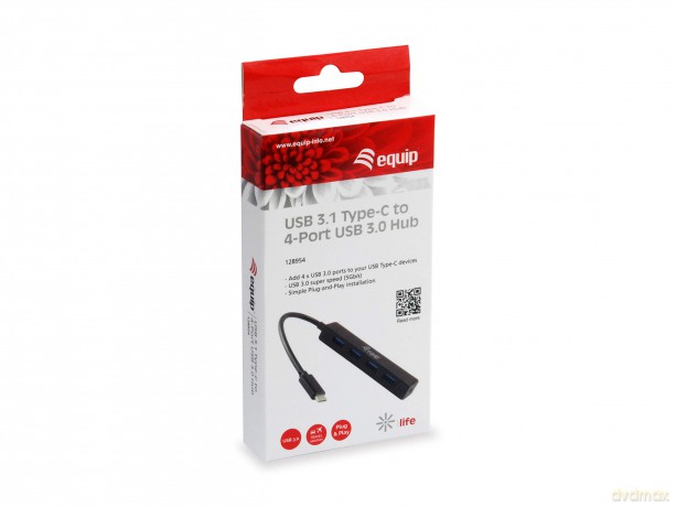 Equip USB-Hub 4-Port 3.1/C->4x3.0 o