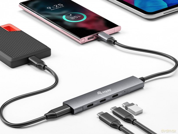 Equip USB-Hub 4-Port 3.2/C->4x3.0 o