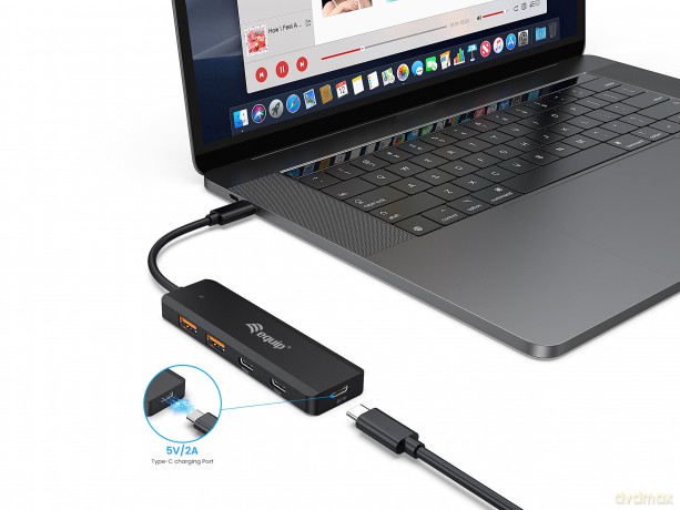 Equip USB-Hub 4-Port 3.2C->2xUSB-C 2xUSB