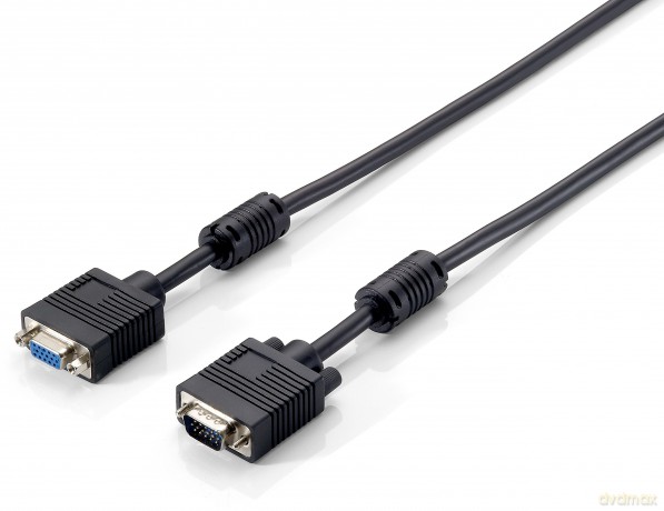 Equip VGA Kabel Verl. HD15 St/Bu 5.00m