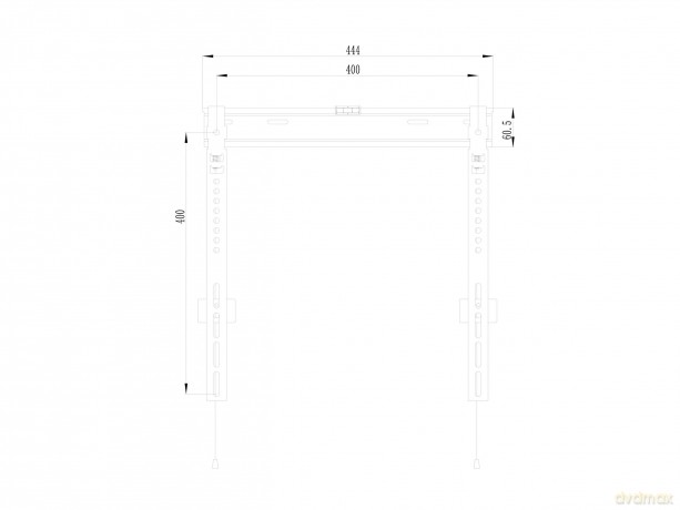Equip Wandhalterung 32"-55"/ 1TFT 55kg