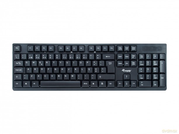 Equip Wireless Tastatur + Maus, Layout p