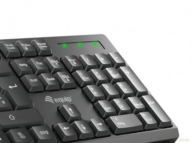 Equip Wireless Tastatur + Maus, Layout s