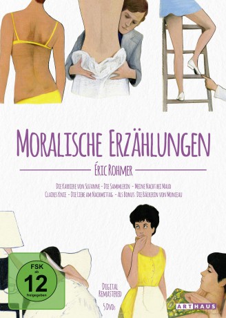 Eric Rohmer - Moralische Erzählungen - Digital Remastered [5DVD]