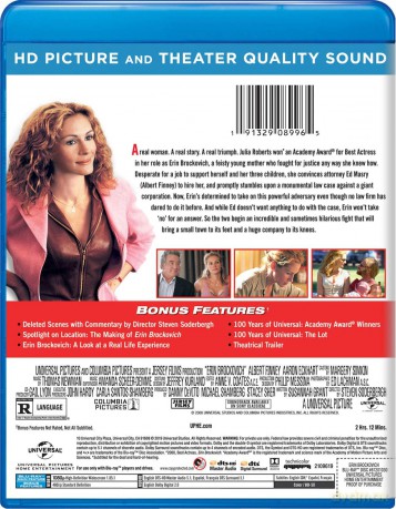Erin Brockovich [Blu-Ray]