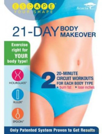 Escape Your Shape: 21-Day Body Makeover [DVD]