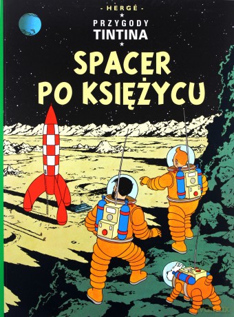 Spacer Po Księżycu Tom 17 - Herge Herge [KOMIKS]
