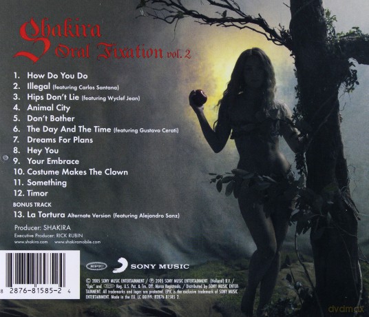 Shakira: Oral Fixation vol. 2 [CD]