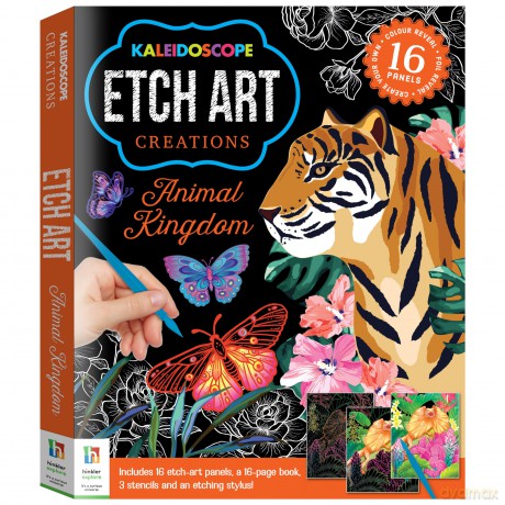 Etch Art Animal Kindgom [KSIĄŻKA]