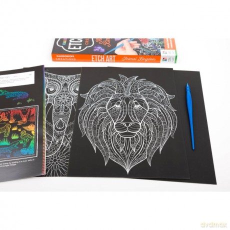 Etch Art Animal Kindgom [KSIĄŻKA]