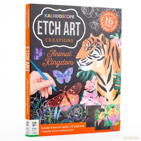 Etch Art Animal Kindgom [KSIĄŻKA]