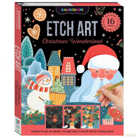 Etch Art Christmas Wonderland [KSIĄŻKA]