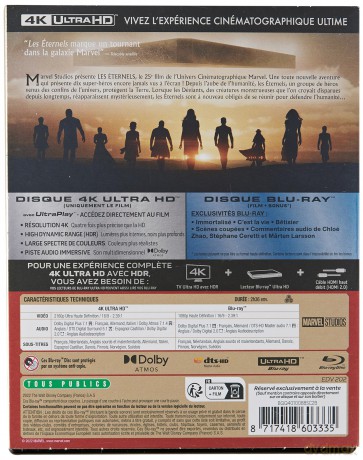 Eternals [Blu-Ray]