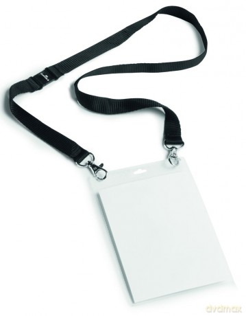 Durable: Event Namensschild schwarz