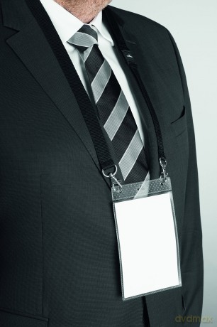 Durable: Event Namensschild schwarz