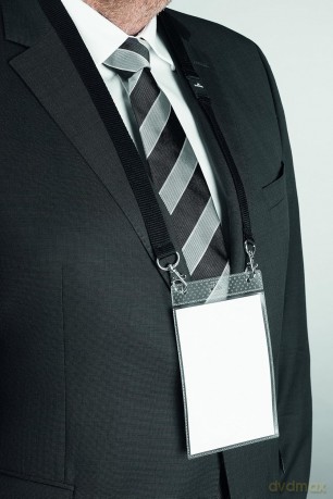 Durable: Event Namensschild schwarz