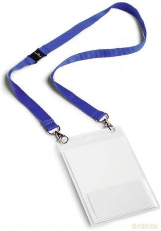 Durable: Event Namensschild schwarz