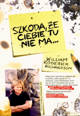 Szkoda Że Ciebie Tu Nie Ma - William Roderick Richardson [KSIĄŻKA]