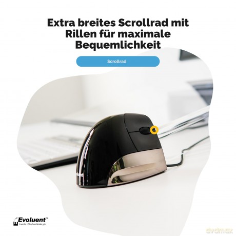Evoluent VM4RW, Ergonomische vertikale U