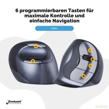 Evoluent VMDLW Maus Rechtshnder D Large