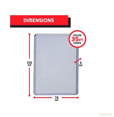 EVORETRO - 3x4 Premium Topload Card Hold