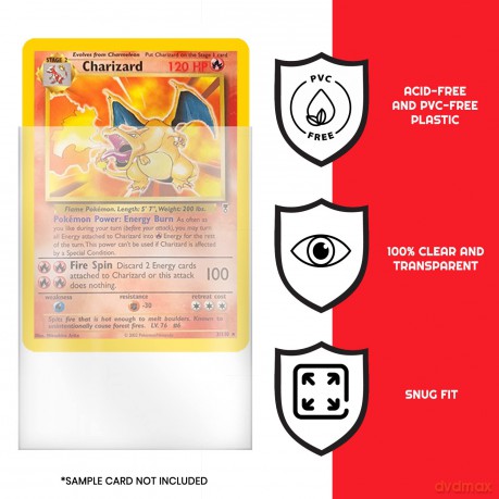 EVORETRO - Sleeves Perfect Fit for Pokem