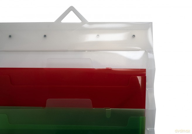 Exacompta: Exacompta Fchermappe Crystal 6 Fcher t