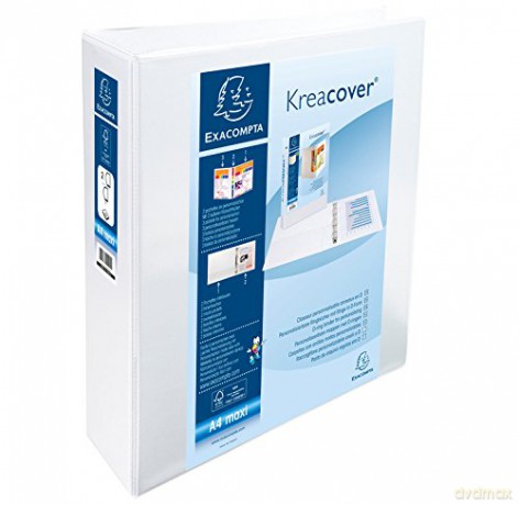 Exacompta: Exacompta Kreacover Ringbuch 2-Ringe wei