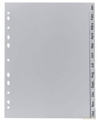 Exacompta Ordnerregister Vollformat Jan.