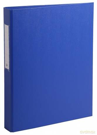 Exacompta: Exacompta Ringbuch 2-Ringe blau 4,0 cm D