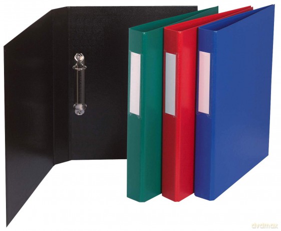 Exacompta: Exacompta Ringbuch 2-Ringe blau 4,0 cm D