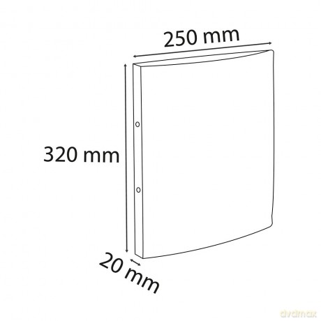 Exacompta: Exacompta Ringmappe Iderama rot