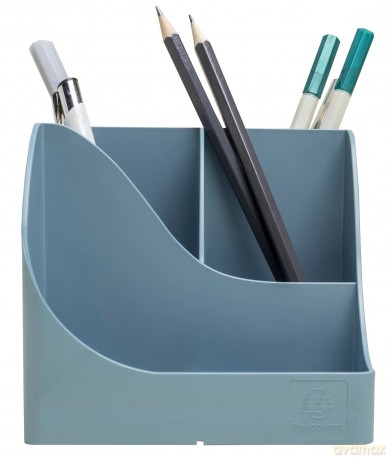 Exacompta: Exacompta Stiftehalter Pen Wave blaugrau