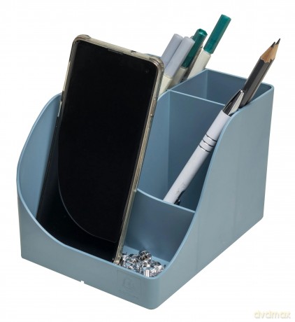 Exacompta: Exacompta Stiftehalter Pen Wave blaugrau