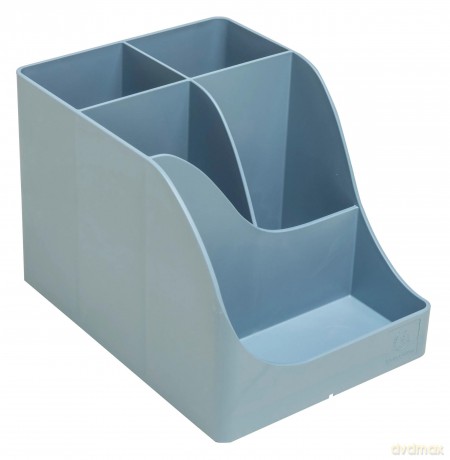 Exacompta: Exacompta Stiftehalter Pen Wave blaugrau