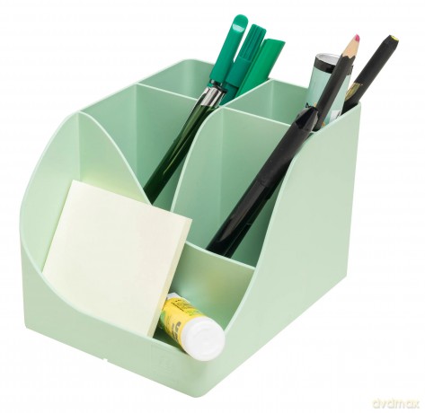 Exacompta: Exacompta Stiftehalter Pen Wave salbeigr