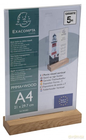 Exacompta: Exacompta Tischaufsteller DIN A4, 1 St.