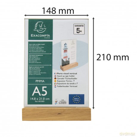 Exacompta: Exacompta Tischaufsteller DIN A5, 1 St.